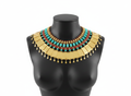 Egyptian cleopatra necklace collar haloween costume